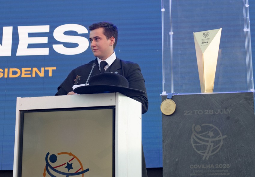 Europeu de andebol universitário reforça cultura desportiva