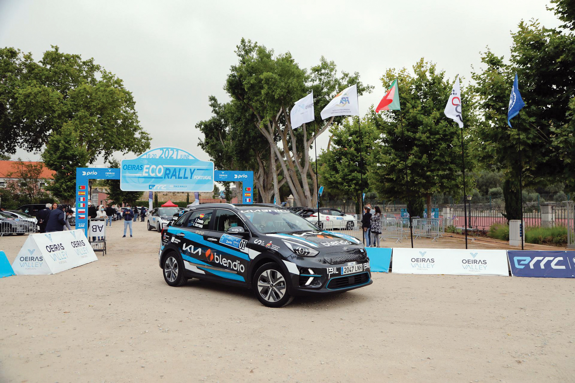 Rally mundial de carros elétricos bate recordes