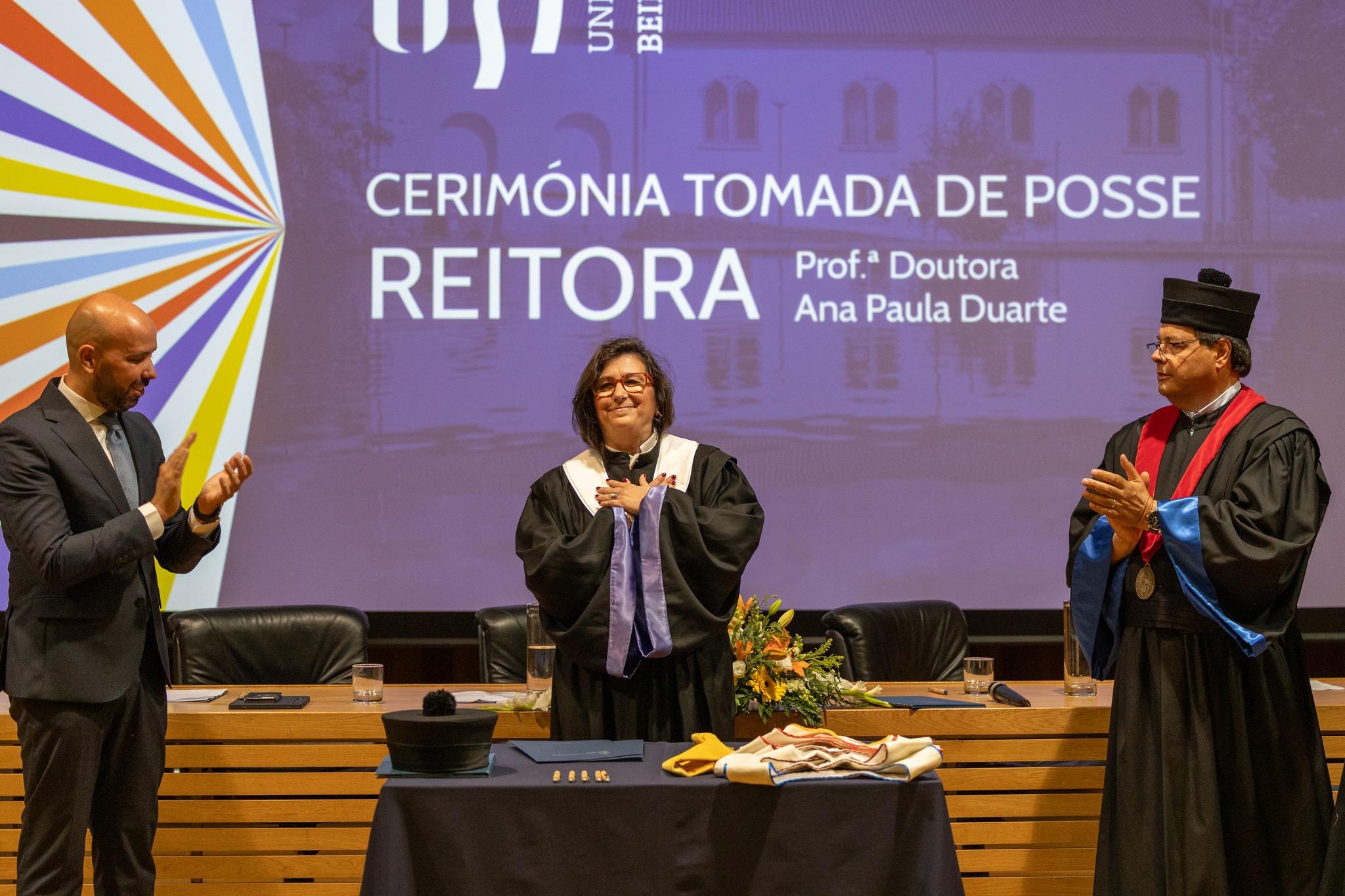Ana Paula Duarte é a primeira reitora da UBI e diz que a universidade deve ser um agente de coesão territorial e de desenvolvimento sustentável