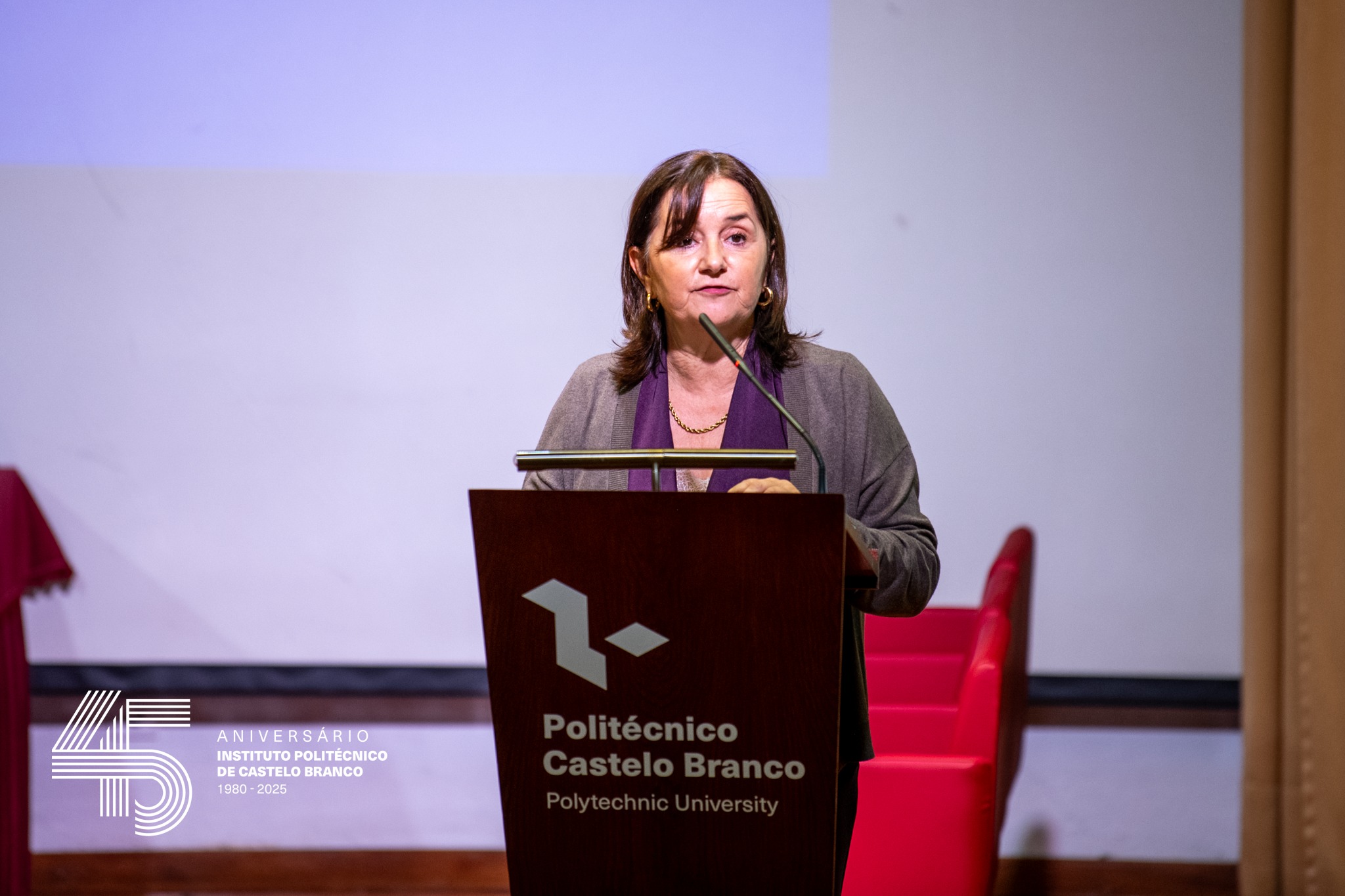 Maria José Fernandes, presidente do CCISP