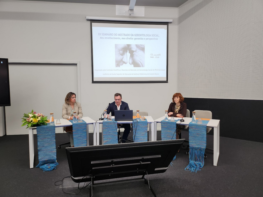 Gerontologia social em seminário na ESE do IPCB 