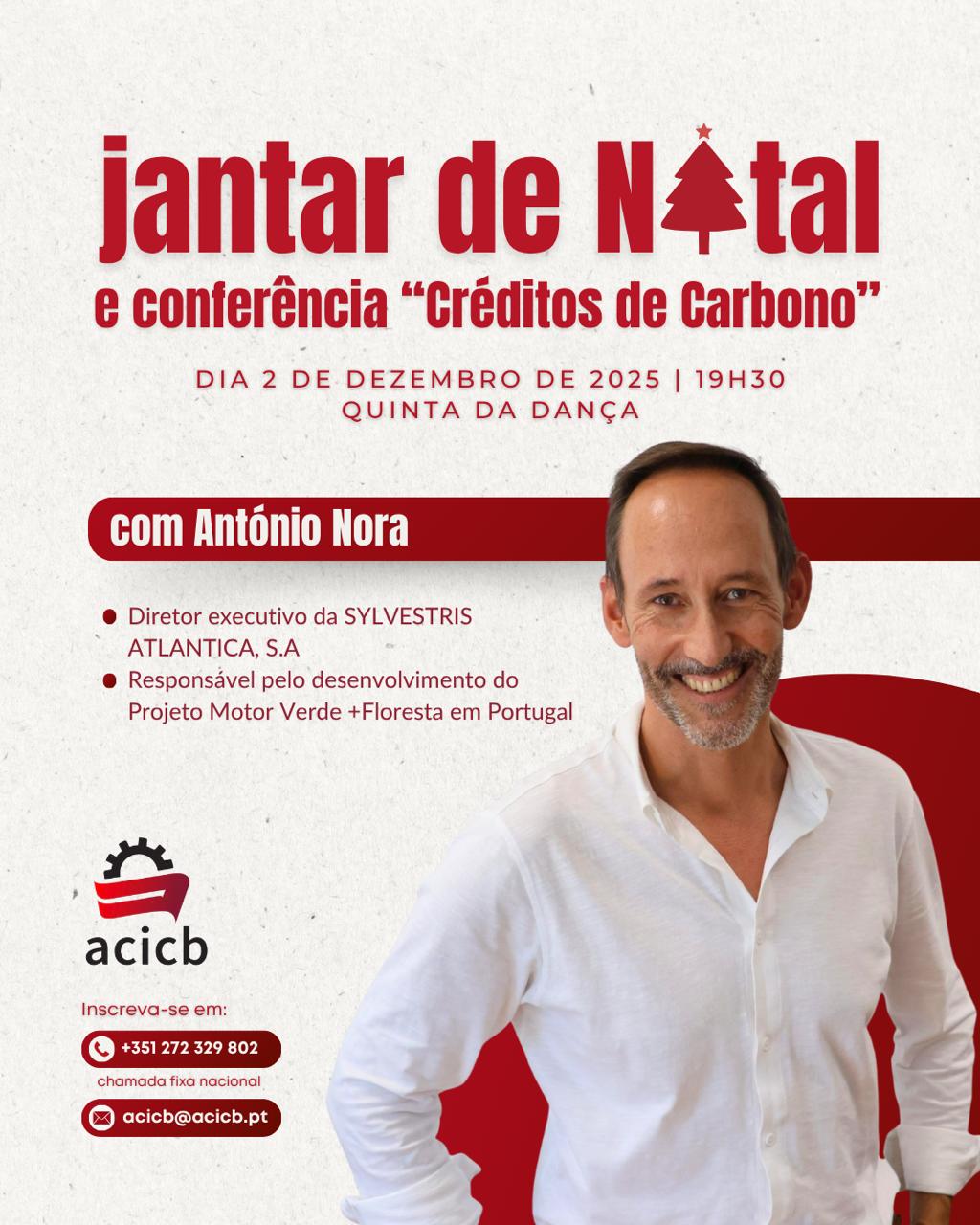 ACICB promove debate sobre créditos de carbono em jantar de Natal
