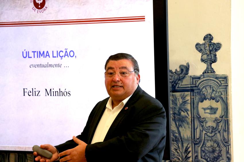 Universidade de Évora: Feliz Minhós faz a sua última lição