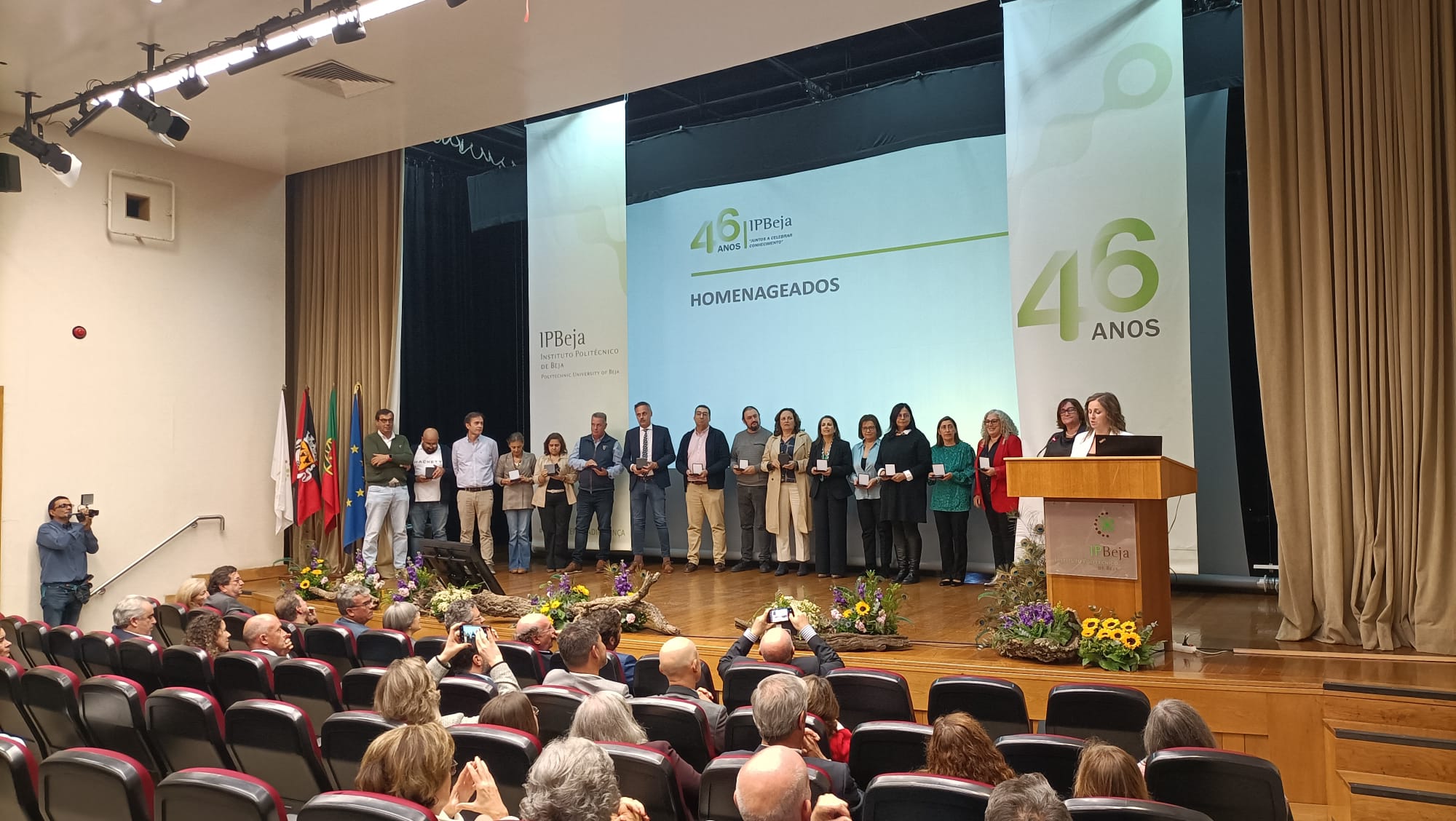 Homenagem aos colaboradores com 25 anos de casa